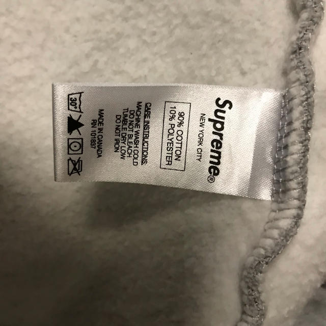 supreme ミニボックス ロゴ zip up パーカー