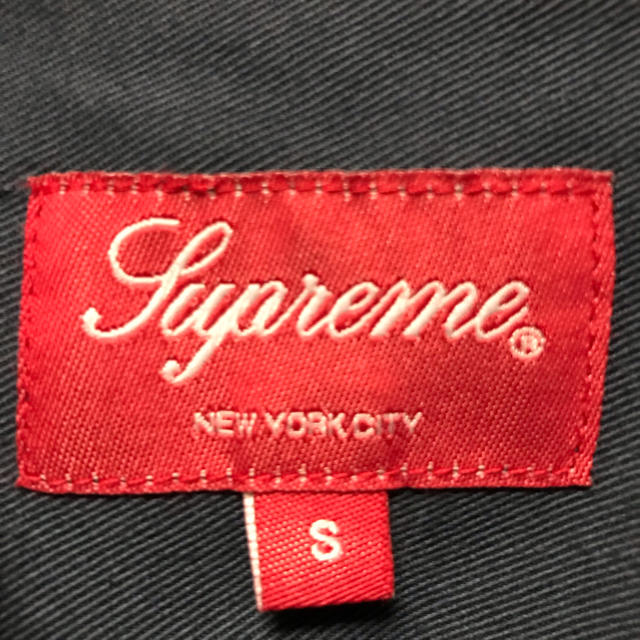 Supreme(シュプリーム)の18ss supreme ワークシャツ ネイビー メンズのトップス(シャツ)の商品写真