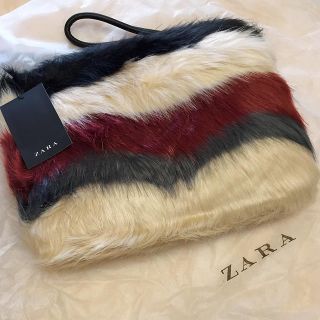 ザラ(ZARA)のZARA ファーバッグ(ショルダーバッグ)