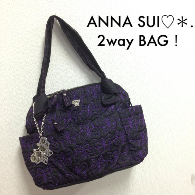 ショルダーバッグ 送料込＊未使用＊ANNA SUI＊軽量＊2wayバッグ