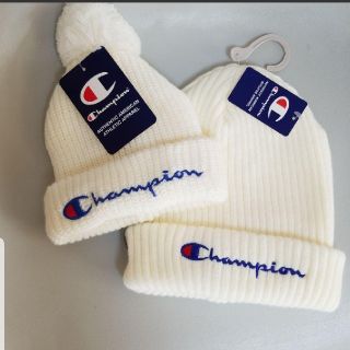 チャンピオン(Champion)の新品未使用　タグ付き　チャンピオン　ニット帽(ニット帽/ビーニー)