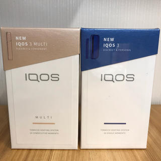 アイコス(IQOS)の新型アイコス IQOS3 セット (IQOS3+IQOS3 MULTI マルチ)(タバコグッズ)