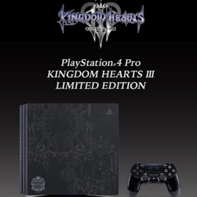 PlayStation4 Pro KINGDOM HEARTS 3台
