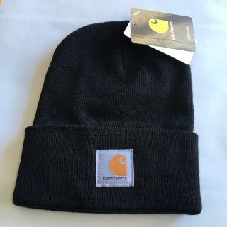 カーハート(carhartt)の送料無料!Carharttカーハート ニットキャップ ブラック 新品【BK4】 (ニット帽/ビーニー)