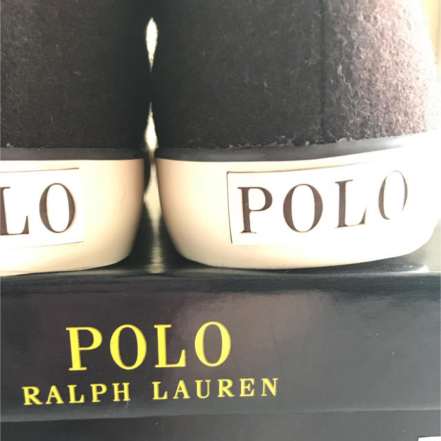 POLO RALPH LAUREN(ポロラルフローレン)のポロラルフローレン❤︎茶色スリッポン レディースの靴/シューズ(スリッポン/モカシン)の商品写真