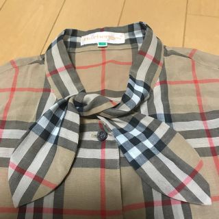 バーバリー(BURBERRY)のバーバリーボウタイブラウス美品専用(シャツ/ブラウス(長袖/七分))