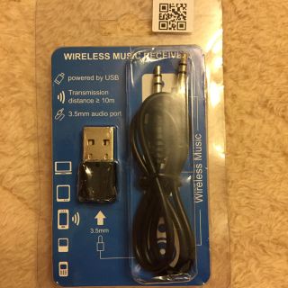 Bluetooth4.2レシーバー新品(ヘッドフォン/イヤフォン)