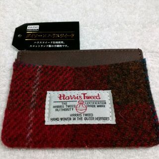 ハリスツイード(Harris Tweed)の（新品）ハリスツイード　カードケース(名刺入れ/定期入れ)