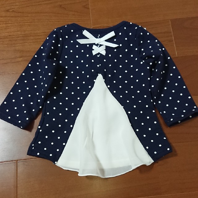 女の子 トップス 新品 タグ付き キッズ/ベビー/マタニティのベビー服(~85cm)(シャツ/カットソー)の商品写真