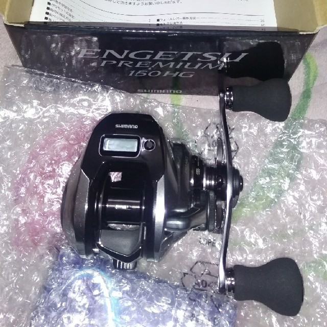 78スプール寸法SHIMANO　炎月プレミアム　150HG(ハイギア右巻き)