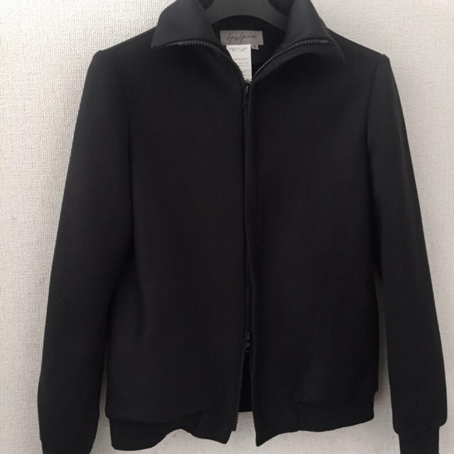 Yohji Yamamoto(ヨウジヤマモト)のヨウジヤマモト♡ジップアップブルゾン レディースのジャケット/アウター(ブルゾン)の商品写真