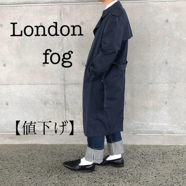 【値下げ】vintage london fog トレンチコート39s90