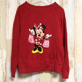 ディズニー(Disney)のにじねこ様専用 アメリカ古着 ミニー トレーナー ディズニー(Tシャツ/カットソー)