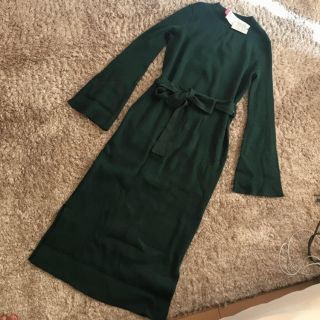 マウジー(moussy)のmoussy ニットワンピース(ひざ丈ワンピース)