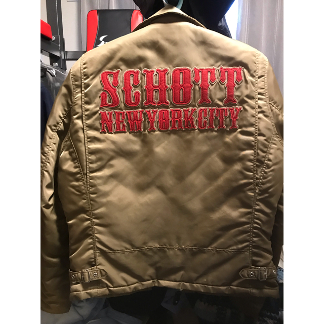 schott(ショット)の最終値下Schott Nylon trucker jacket Mサイズ  メンズのジャケット/アウター(ナイロンジャケット)の商品写真