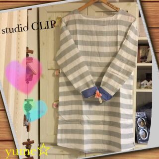 スタディオクリップ(STUDIO CLIP)のstudio CLIP最新ノベルティOP(ひざ丈ワンピース)