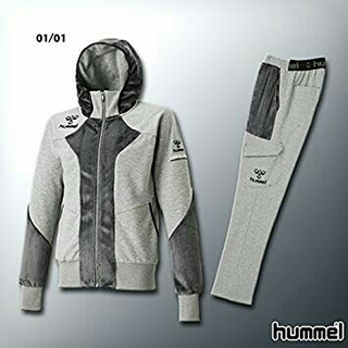 ヒュンメル(hummel)の新品 ヒュンメル スウェットジャケット&パンツ,上下セット(ウェア)