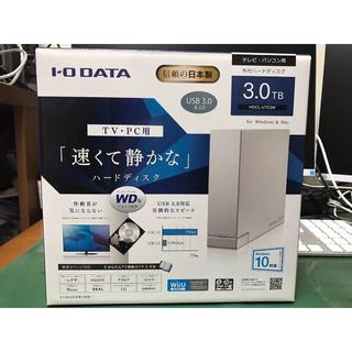 アイオーデータ(IODATA)の新品・未開封　I-O DATA ハードディスク 3TB 2台(PC周辺機器)