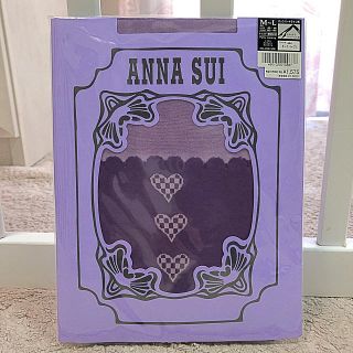 アナスイ(ANNA SUI)のANNA SUIアナスイ♡新品タイツ ハート柄(タイツ/ストッキング)