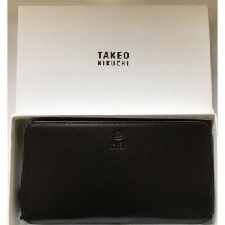 タケオキクチ(TAKEO KIKUCHI)の☆新品☆財布 TAKEO KIKUCHI メンズ 本革 タケオキクチ 長財布 (長財布)