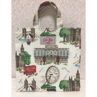 キャスキッドソン(Cath Kidston)のキャスキッドソン ミニトートバッグ(ロンドン風景柄)(トートバッグ)