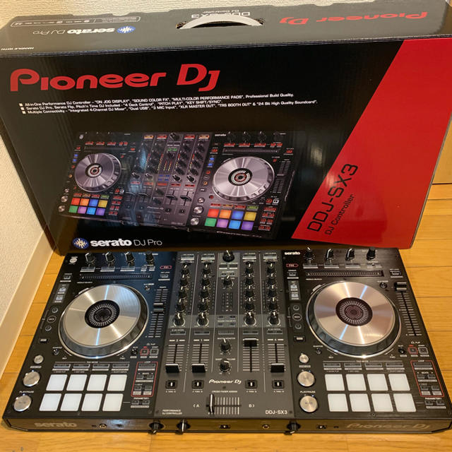 人気特価激安 Pioneer - 2018年製 極美品 Pioneer DDJ-SX3 保証2020年1月まで DJコントローラー