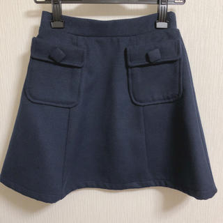 ロジータ(ROJITA)の紺 台形 ペンシル スカート(ミニスカート)