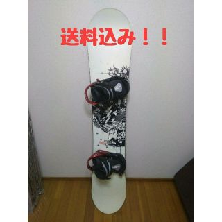 ロシニョール(ROSSIGNOL)の２月8日までの出品です 送料込！スノボー板&ビンディング二点セットSALOMON(ボード)