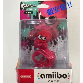 ニンテンドースイッチ(Nintendo Switch)のamiibo スプラトゥーン タコ アミーボ  新品 未開封(ゲームキャラクター)