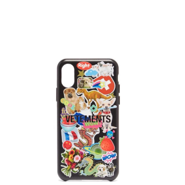 正規品 vetements  iPhone x xs  ケース アイフォン