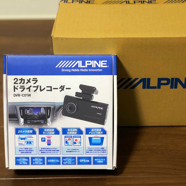 19500円 ALPINE アルパイン ドライブレコーダーDVR-C01W mercuridesign.com