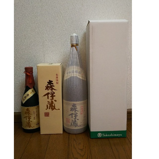 森伊蔵・一升1800ml＆金ラベル720mlセット/高島屋当選品