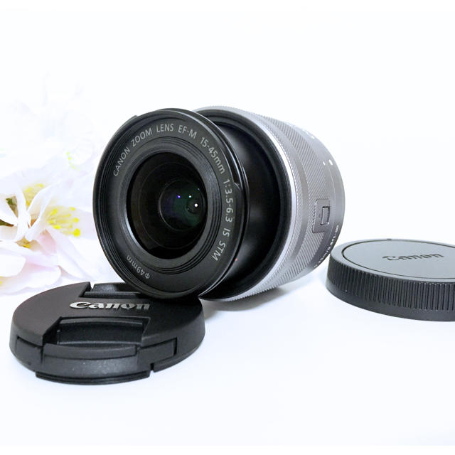 格安❤️新品 Canon 標準ズームレンズ EF-M 15-45mm シルバー