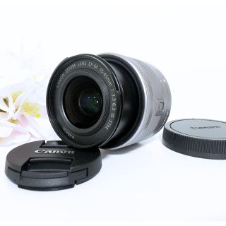 キヤノン(Canon)の格安❤️新品 Canon 標準ズームレンズ EF-M 15-45mm シルバー(レンズ(ズーム))