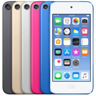 アップル(Apple)のipod touch 第6世代 ブルー 32GB(ポータブルプレーヤー)