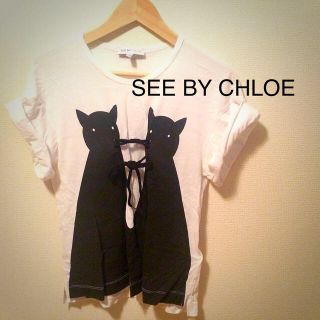 シーバイクロエ(SEE BY CHLOE)のSEE BY CHLOE Tシャツ＊(Tシャツ(半袖/袖なし))