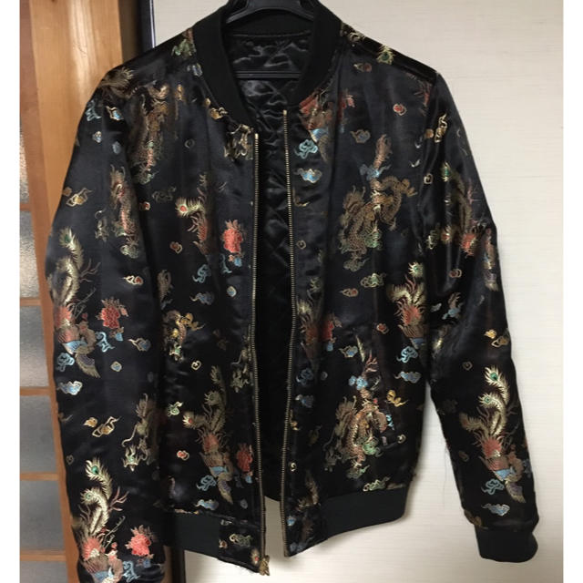 ジャケット/アウター15SS Supreme Emperor Bomber jacket 黒