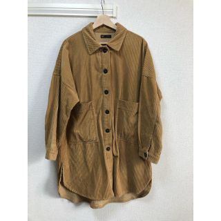 ザラ(ZARA)のZARAコーデュロイアウター(ブルゾン)