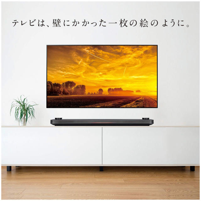 LG Electronics(エルジーエレクトロニクス)の※cutkit様専用※ LG OLED65W7P スマホ/家電/カメラのテレビ/映像機器(テレビ)の商品写真