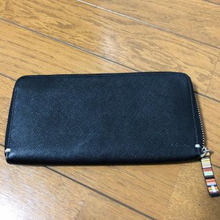 ポールスミス(Paul Smith)のPaul Smith ポールスミス ラウンドファスナー 長財布 ブラック(長財布)