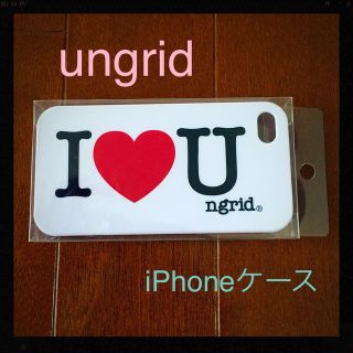 アングリッド(Ungrid)のungrid iPhoneケース 非売品(モバイルケース/カバー)