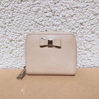 フルラ(Furla)の新品リボン未使用スモールジップ正規品ラウンドファスナー二つ折り財布(財布)