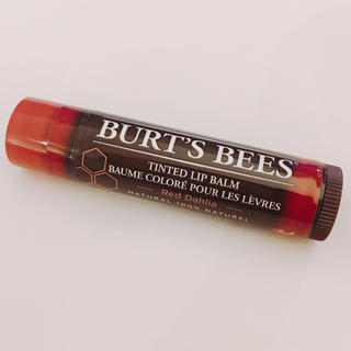 バーツビーズ(BURT'S BEES)の新品 Burt's Bees ティンテッドリップバーム【レッドダリア】(リップケア/リップクリーム)