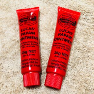 Lucas' Papaw ルーカスポーポークリーム 2本セット 新品・未使用A(ハンドクリーム)