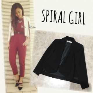 スパイラルガール(SPIRAL GIRL)のSPIRAL GIRL♡ケープジャケット(テーラードジャケット)