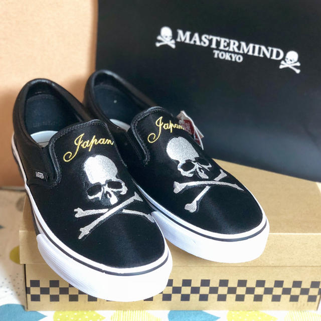 VANS × mastermind スリッポン