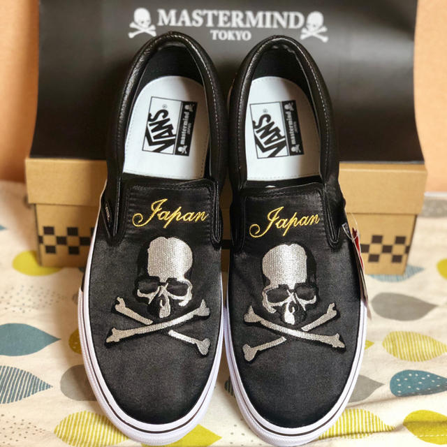 mastermind JAPAN(マスターマインドジャパン)の【新品】MMJ限定!!mastermind JAPAN × VANS スリッポン メンズの靴/シューズ(スニーカー)の商品写真