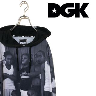 ディージーケー(DGK)のDGK ディージーケー パーカー フーディー ストリート 黒人 ブラック(パーカー)