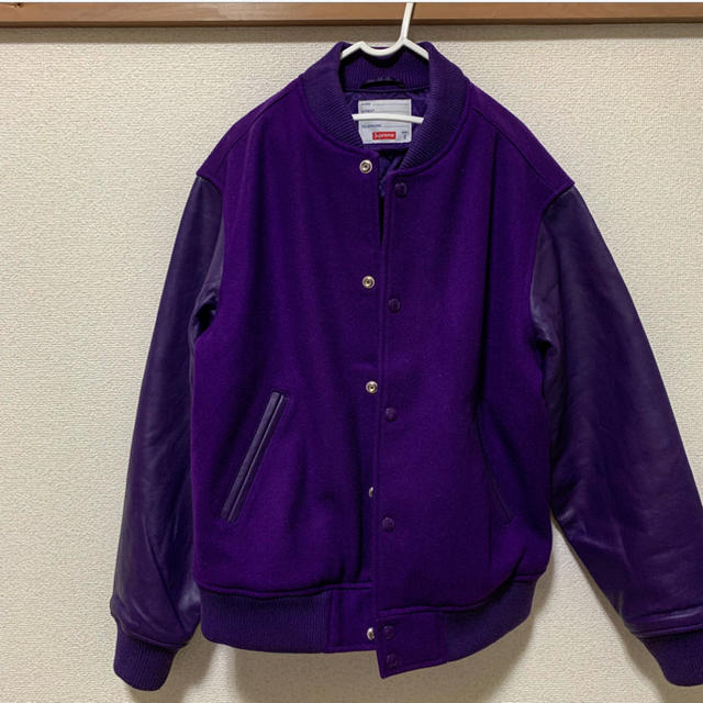 Supreme(シュプリーム)の最安値supreme Motion Logo Versity jacket メンズのジャケット/アウター(スタジャン)の商品写真