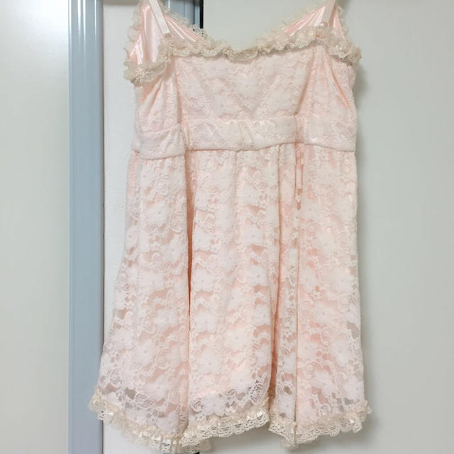 CECIL McBEE(セシルマクビー)の花柄 レース ピンク キャミソール レディースのトップス(キャミソール)の商品写真